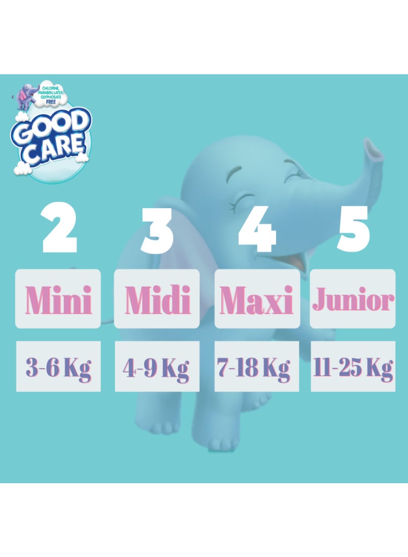 GOOD CARE - 40-Piece S-Mini Disposable Diapers Set Size 2 - Image 1