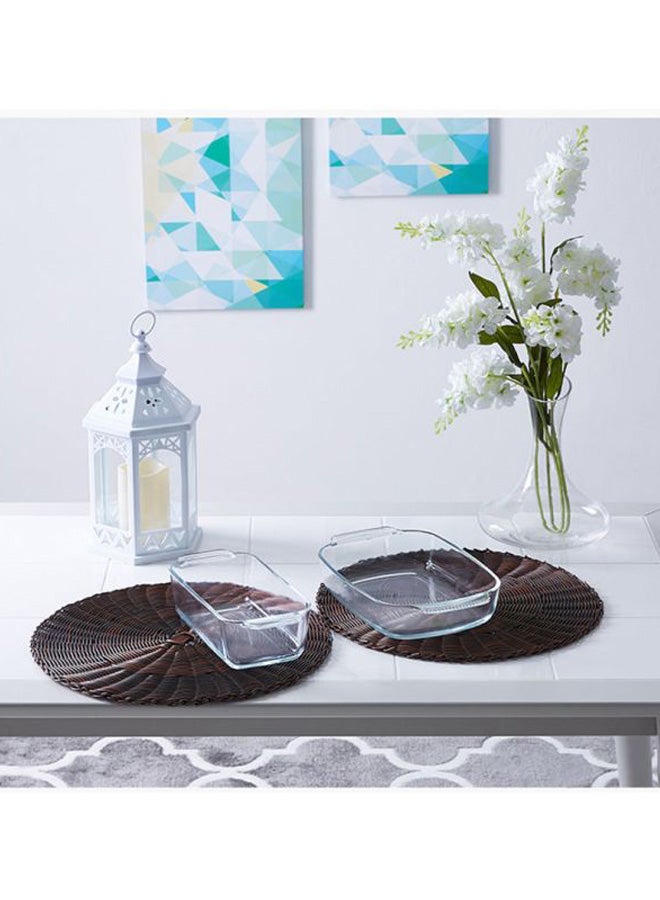 هوم بوكس صينية خبز بايركس مستطيلة شفاف 30.3x5.8x19.7سم - Image 5