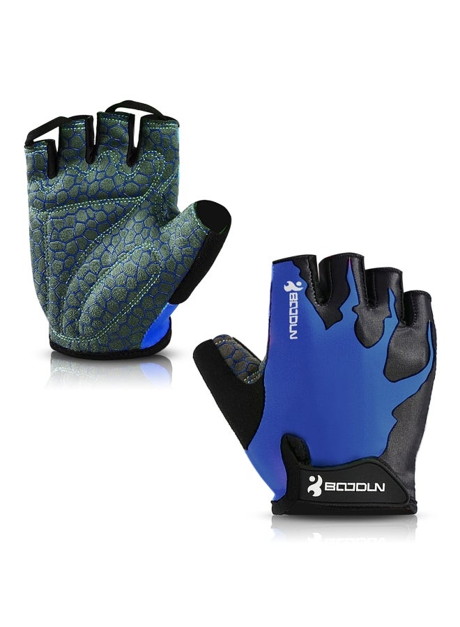 بودون قفازات دراجة بنصف إصبع S - Image 1