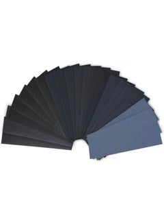Generic 28-Sheet Dry And Wet Sandpaper Black  - Image 1