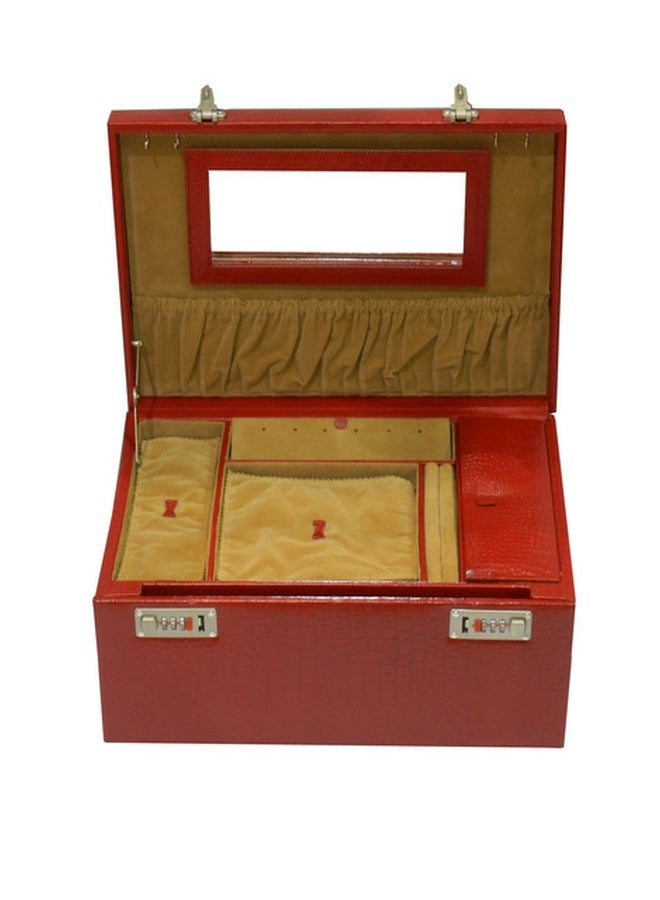 LAVERI LEATHER Genuine Leather Jewellery Box  - Image 3