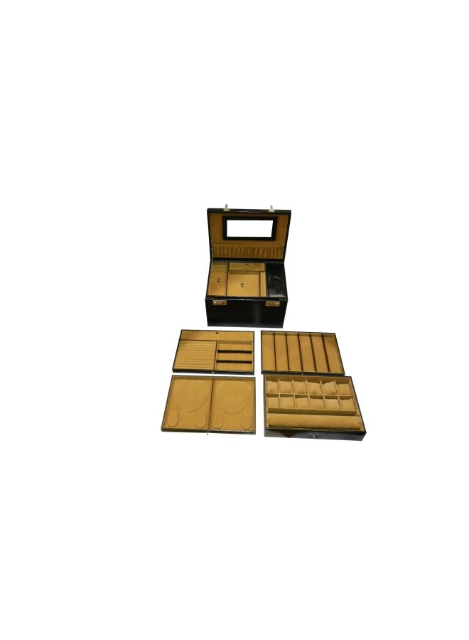 LAVERI LEATHER Genuine Leather Jewellery Box  - Image 5