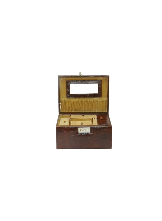 LAVERI LEATHER - Genuine Leather Jewellery Box - Image 1