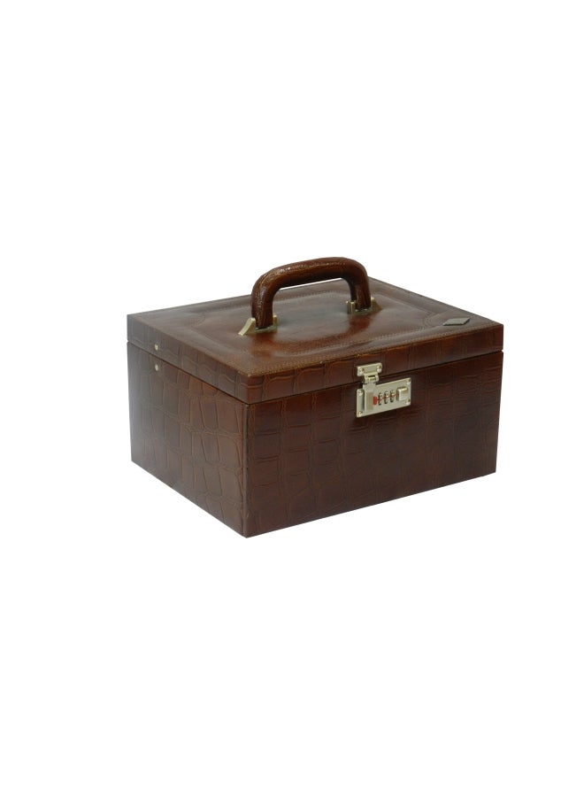 LAVERI LEATHER - Genuine Leather Jewellery Box - Image 1