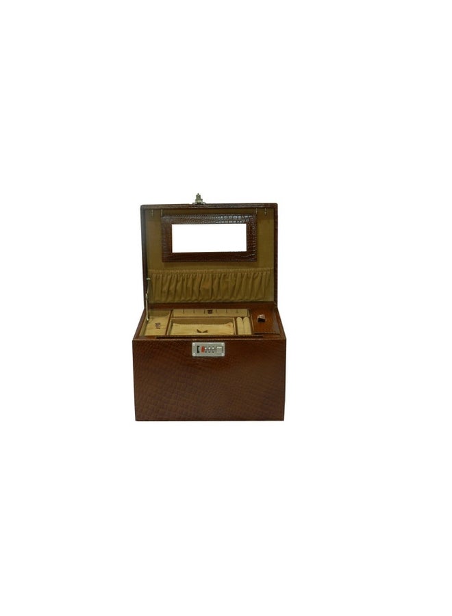 LAVERI LEATHER - Genuine Leather Jewellery Box - Image 1