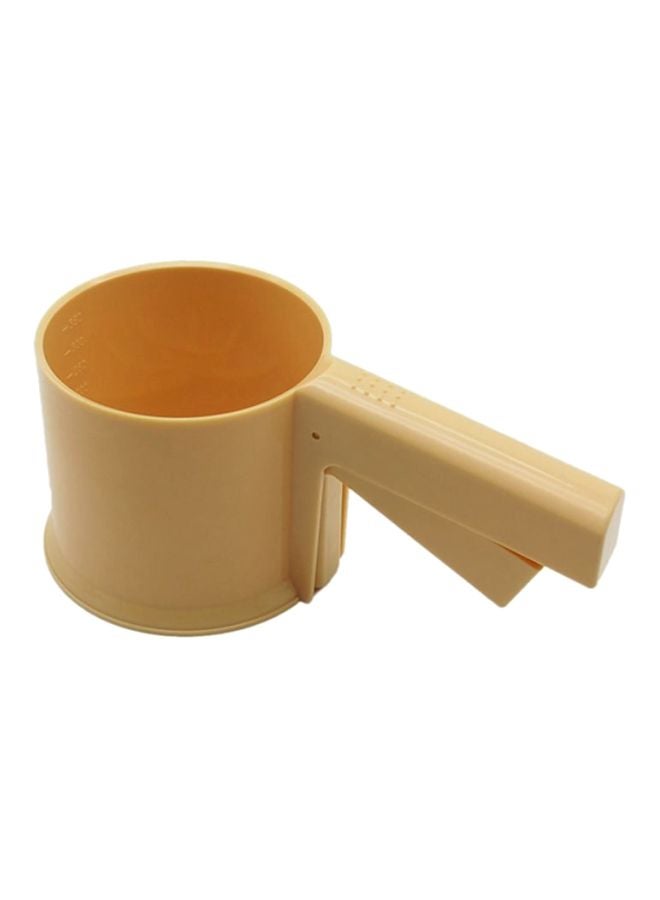 شاربدو غربال طحين بلاستيكي بيج 9.5x10.5سم - Image 3