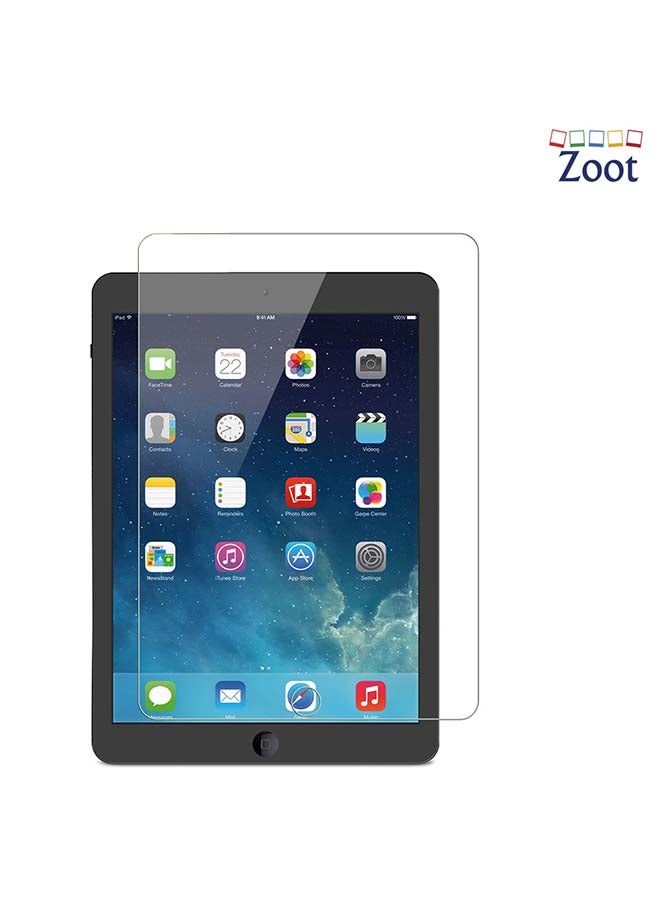 Zoot Tempered Glass Screen Protector For Apple iPad Air 9.7inch Clear - Image 1