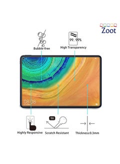 Zoot Tempered Glass Screen Protector For Huawei MatePad Pro Clear  - Image 2