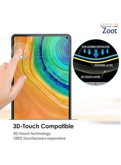 Zoot Tempered Glass Screen Protector For Huawei MatePad Pro Clear  - Image 3