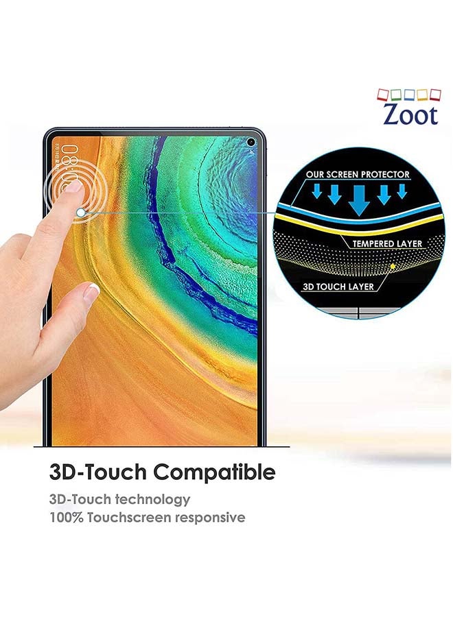 Zoot Tempered Glass Screen Protector For Huawei MatePad Pro Clear - Image 3