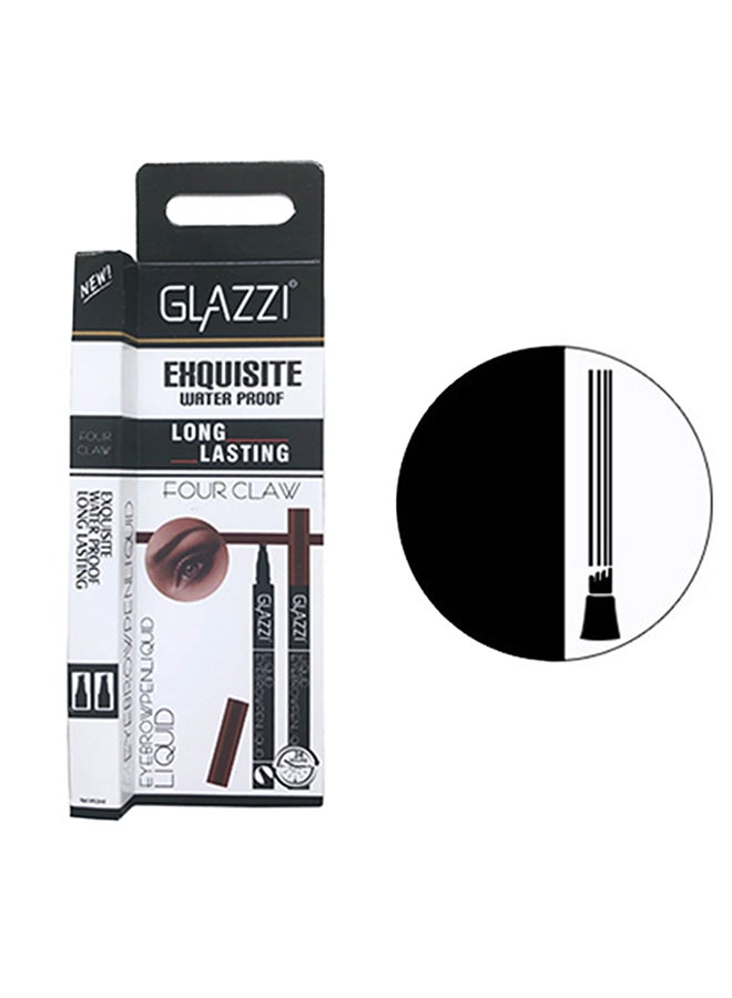 جلازي قلم حواجب رائع مضاد للماء أسود - Image 2
