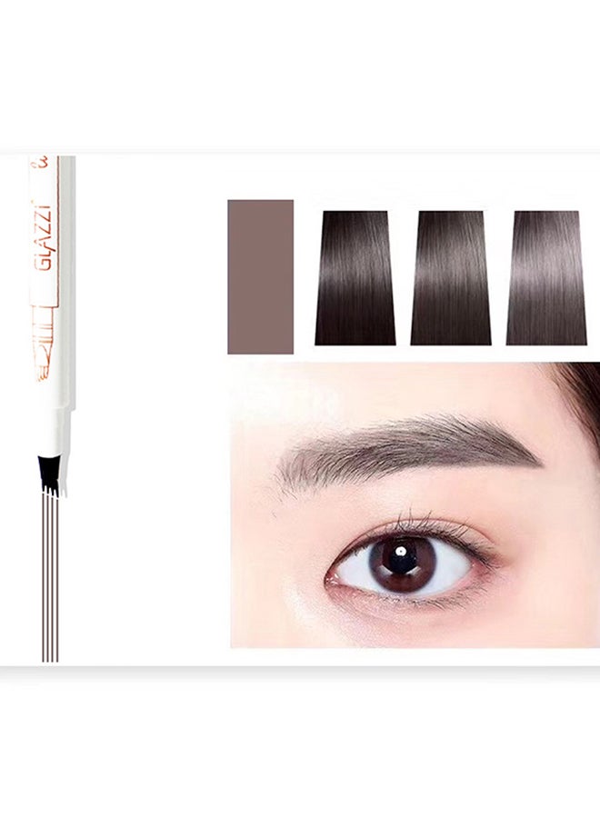 جلازي قلم حواجب رائع مضاد للماء رمادي - Image 3