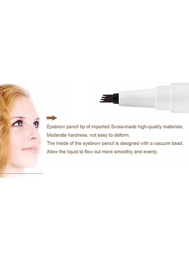 جلازي قلم حواجب رائع مضاد للماء رمادي - Image 4