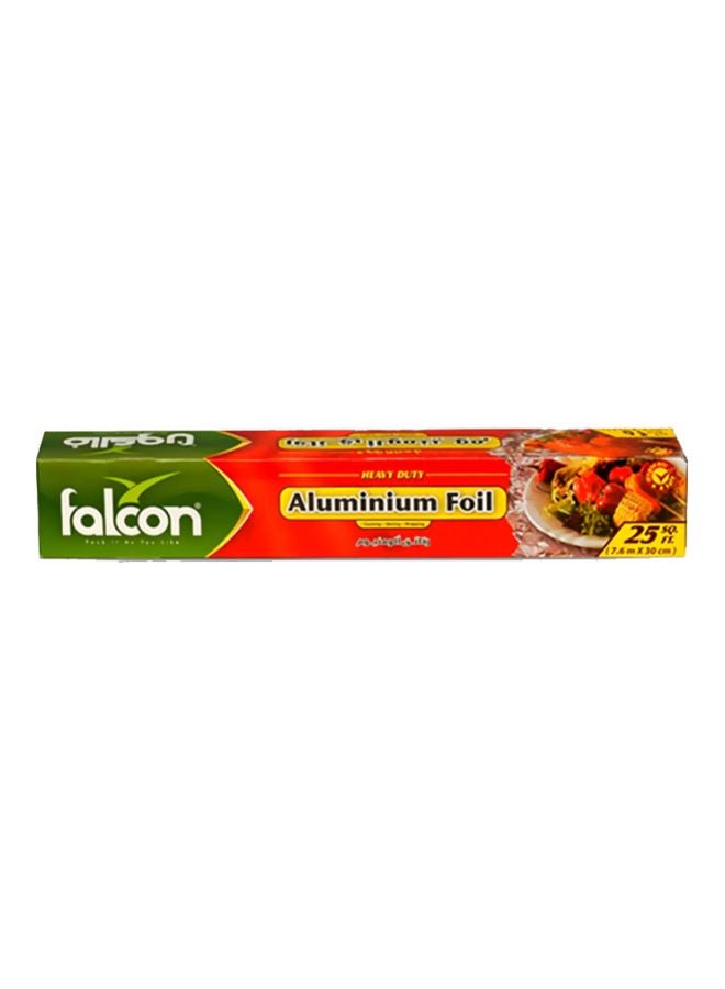 Falcon Aluminium Foil 7.74m x 30cm Silver 774x30( 25 sq ft)cm - Image 2