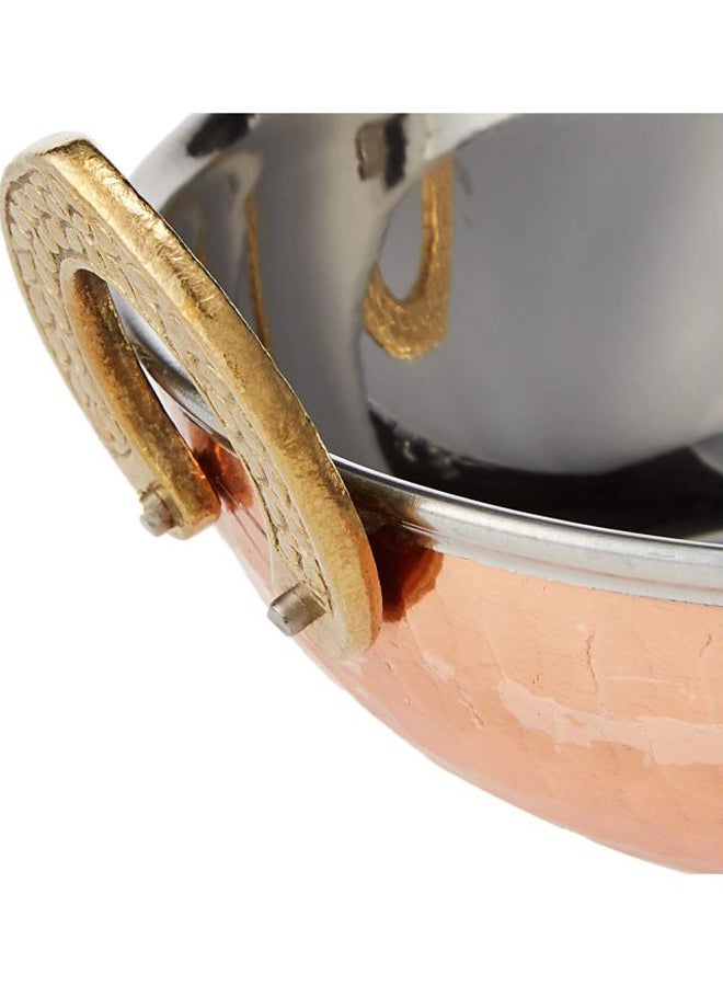 RAJ Kadai Copper and Stainless Steel 20xcm  - Image 4