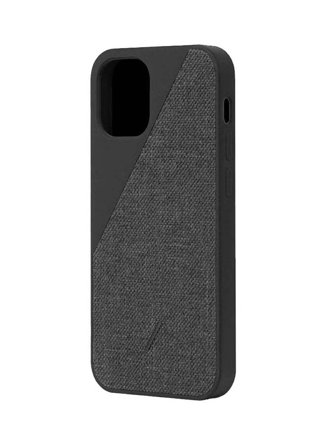 Clic Canvas Case For iPhone 12 Pro Max Black