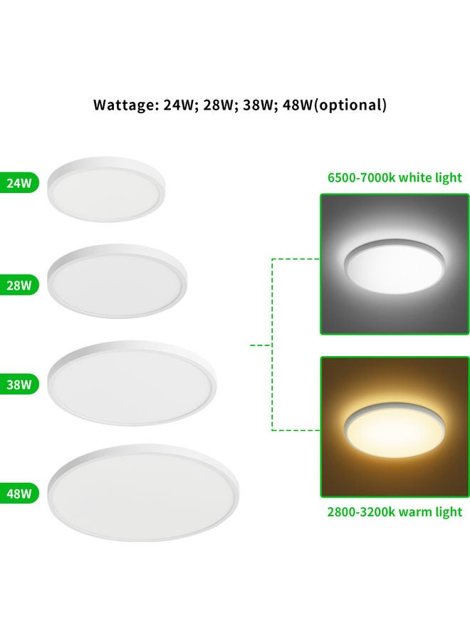 LED Ceiling Light Yellow - Image 2