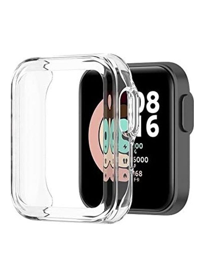 Generic - Xiaomi Mi Watch Lite / Redmi Watch Ultra-Slim TPU Case Screen Protector Cover Clear Clear - Image 1