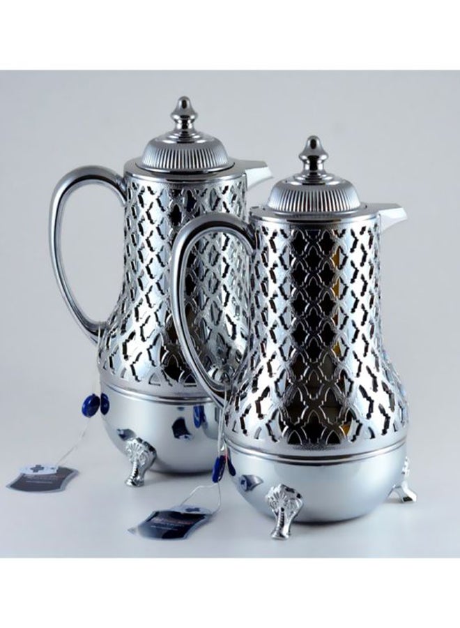 Homemaker - 2-Piece Tea And Coffee Flask Set Silver - Image 1
