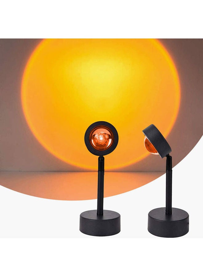 فون بلانيت مصباح إسقاط غروب الشمس برتقالي