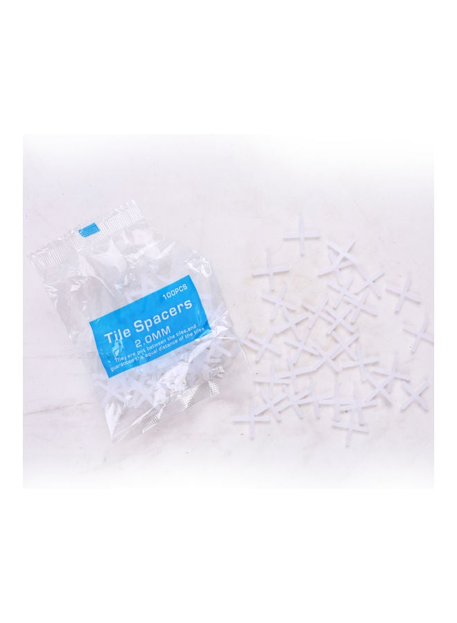 100-Piece Tile Spacer White - Image 2