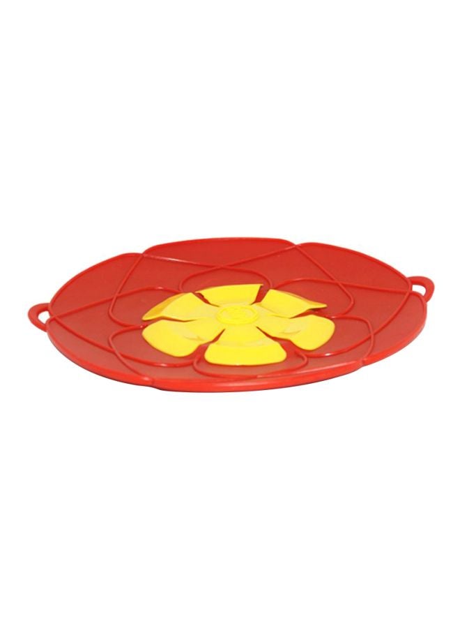 شاربدو غطاء مصنوع من السيليكون مضاد للانسكاب أحمر/أصفر 28x26x2سم - Image 1