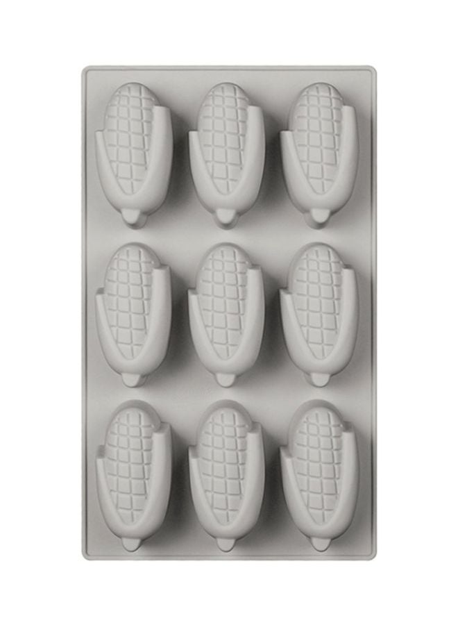 شاربدو قالب كيك سيليكون رمادي 29.3x17.5x3.6سم - Image 1