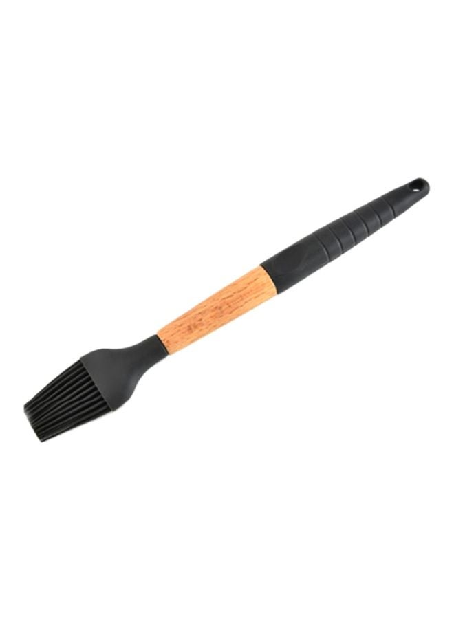 شاربدو فرشاة للزيت من السيليكون أسود/بني 27.2x3.8x2سم