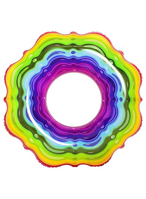 Rainbow Ribbon Inflatable Floating Tube 26-36163 1.15meter