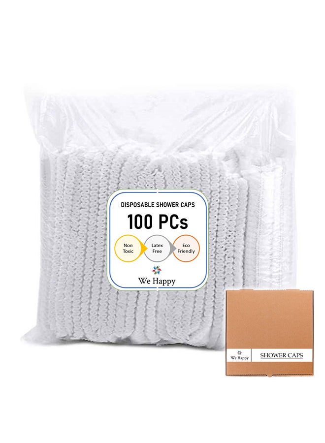 High Quality Disposable Shower Cap White Pack of 300 - Image 2