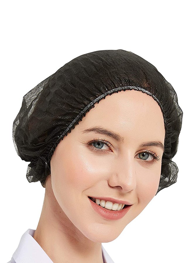 High Quality Disposable Shower Cap Black Pack of 200 - Image 1