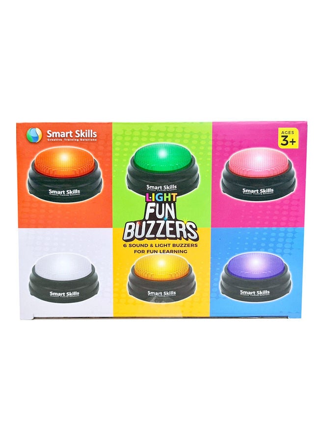 6-Piece Sound And Light Buzzers For Fun Learning  - Image 3