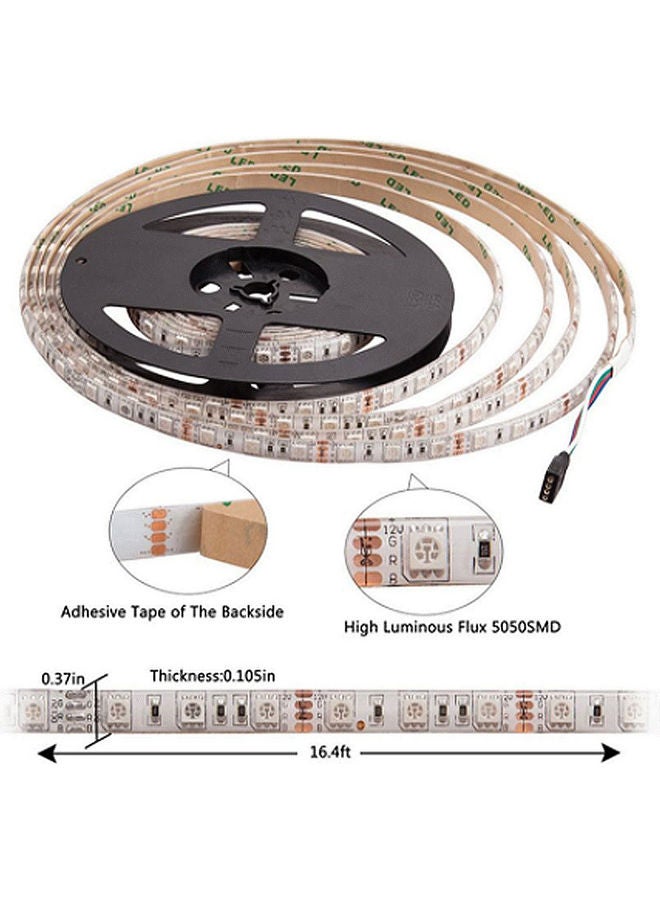 Arabest 300-LED RGB LED Strip Light With Remote Control Multicolour 5meter - Image 3