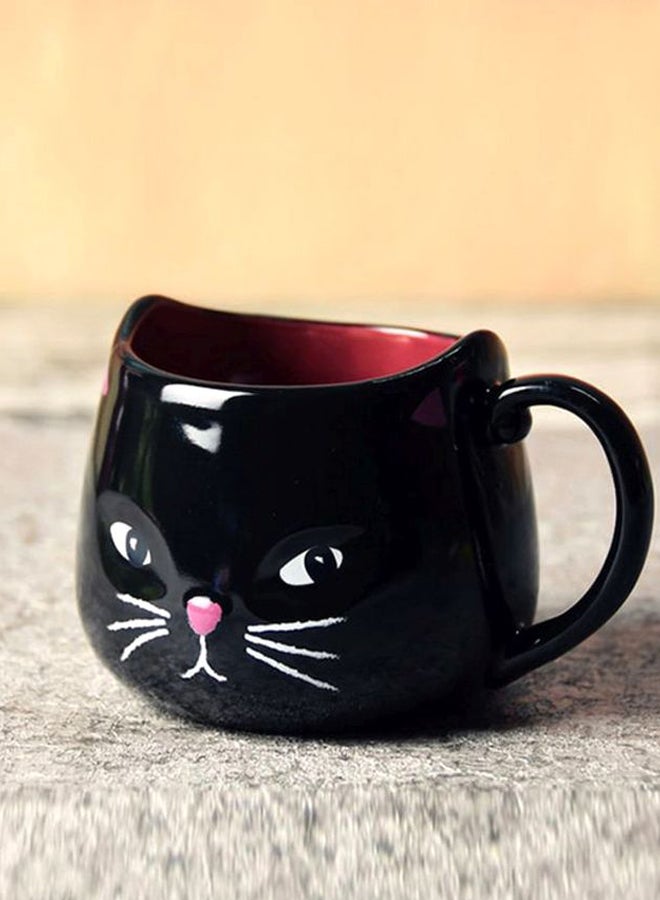 Beauenty Cute Coffee Mug Black/White/Red  - Image 3