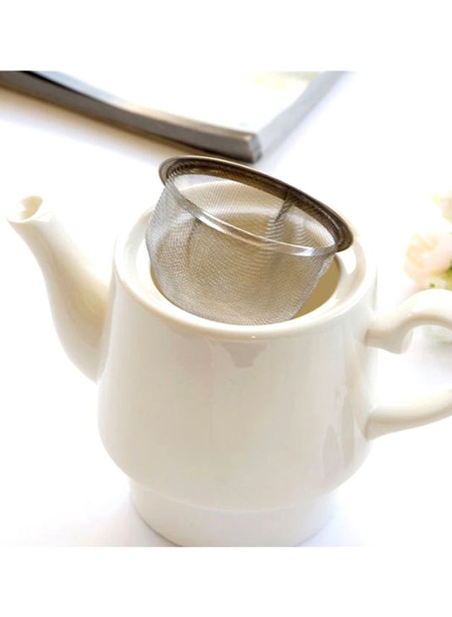 Beauenty 2-Piece Teapot Set White 13x16.5x8.5cm - Image 4