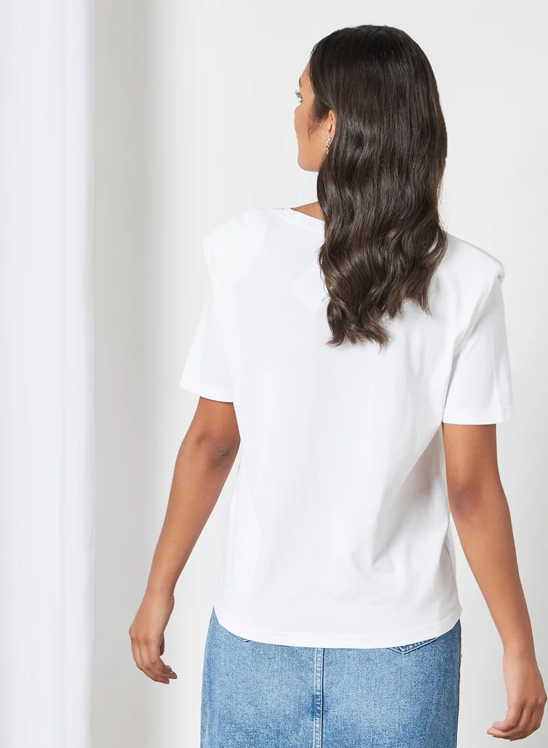 ONLY Shoulder Padded Top