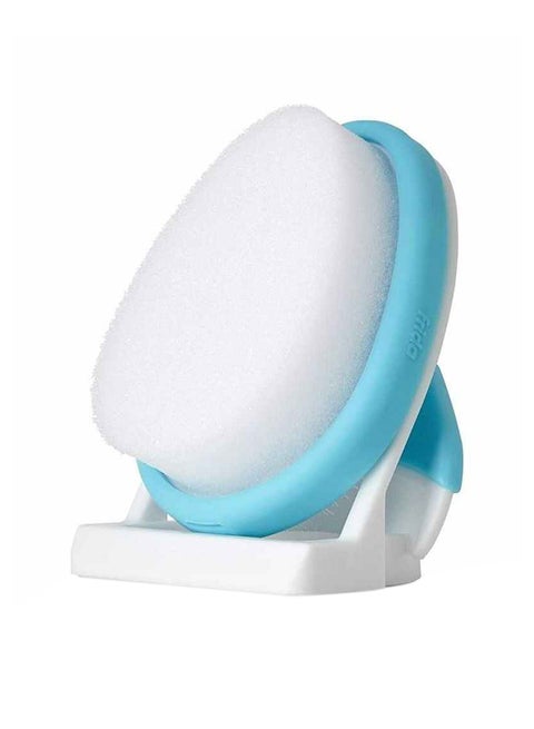 The 3-Step Cradle Cap System By | Dermafrida The Flakefixer | Sponge, Brush, Comb And Storage Stand For Babies With Cradle Cap