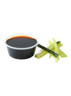 Generic 50 Pieces Disposable Plastic Sauce Cups With Lids Clear  - Image 5