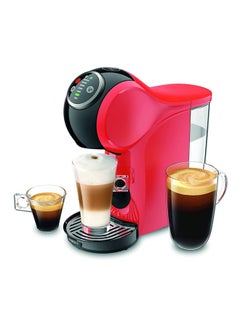 نسكافيه ماكينة دولتشي جوستو 0.8 L 1500.0 W GENIO S PLUS-RED أحمر / أسود / شفاف  - Image 5
