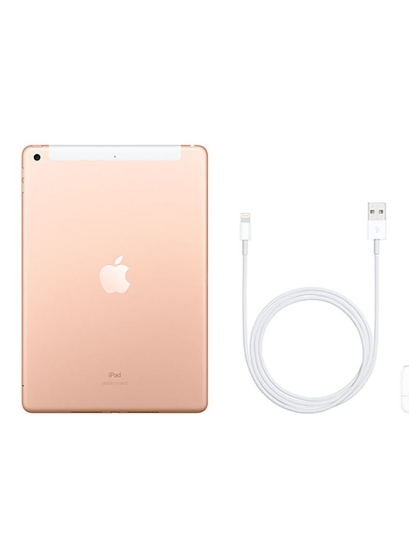Apple - Renewed - iPad-2019 (7th Gen) 10.2inch 32GB Wi-Fi Gold With FaceTime - Image 1