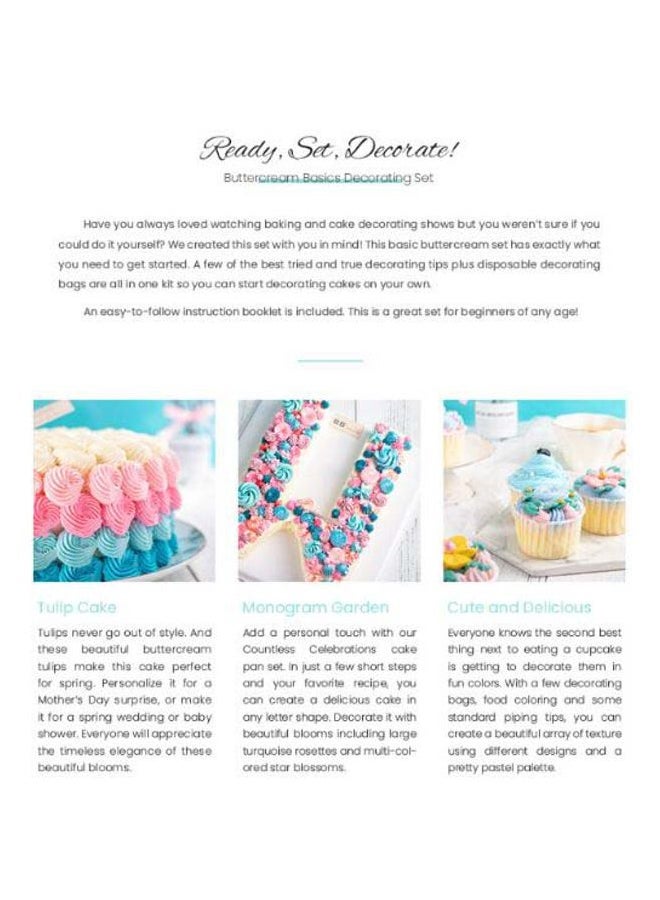 Beauenty Cake Decorating Piping Nozzle Silver 5cm - Image 4