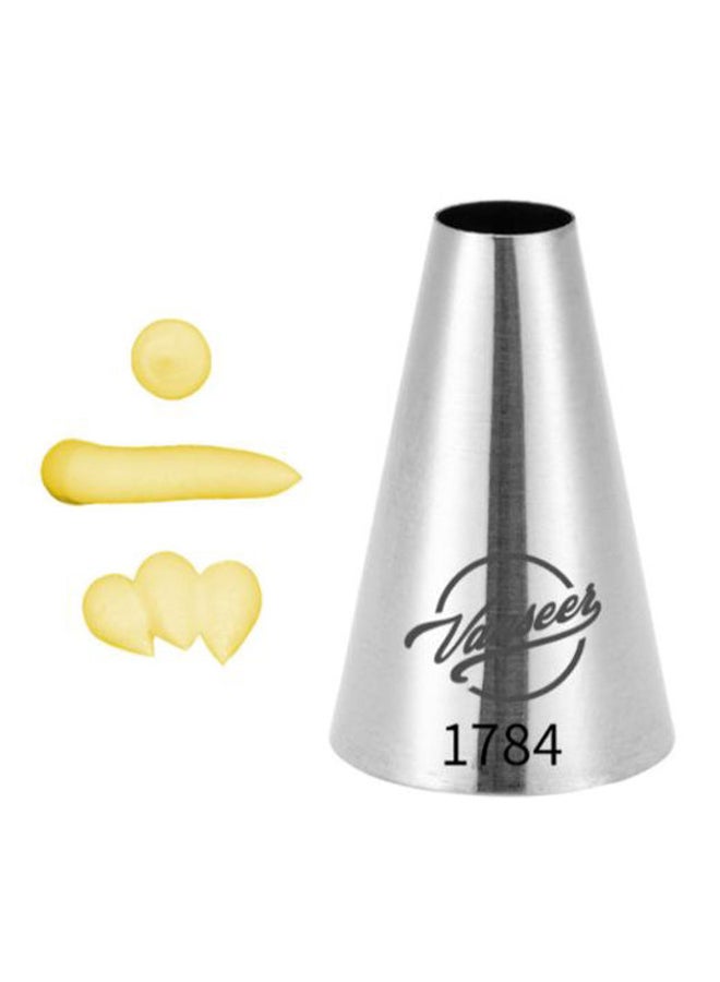 Beauenty Cake Decorating Piping Nozzle Silver/Black 5cm - Image 2