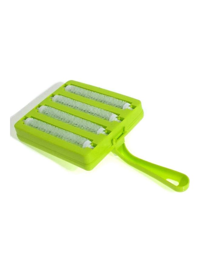 Generic 4-Roller Carpet Cleaning Brush Green  - Image 1