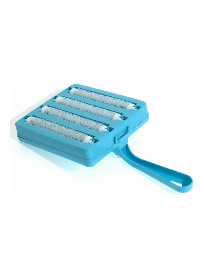 Generic 4-Roller Carpet Cleaning Brush Blue  - Image 2