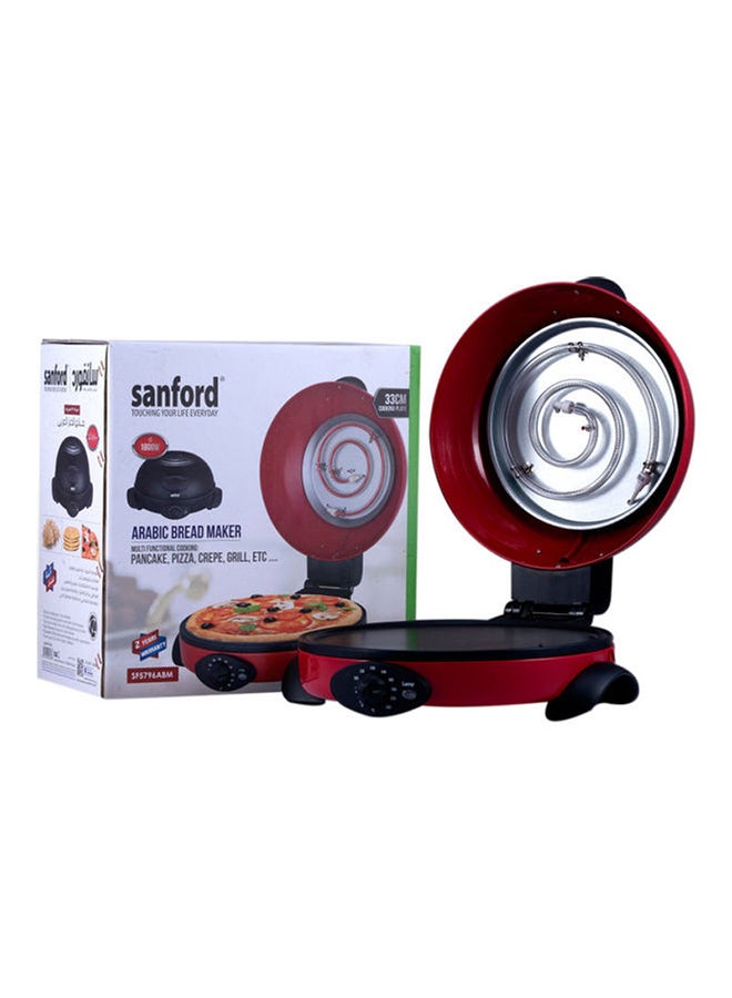 سانفورد صانع الخبز كهربائي 1800.0 W SF5796ABM BS أحمر/أسود/فضي - Image 4