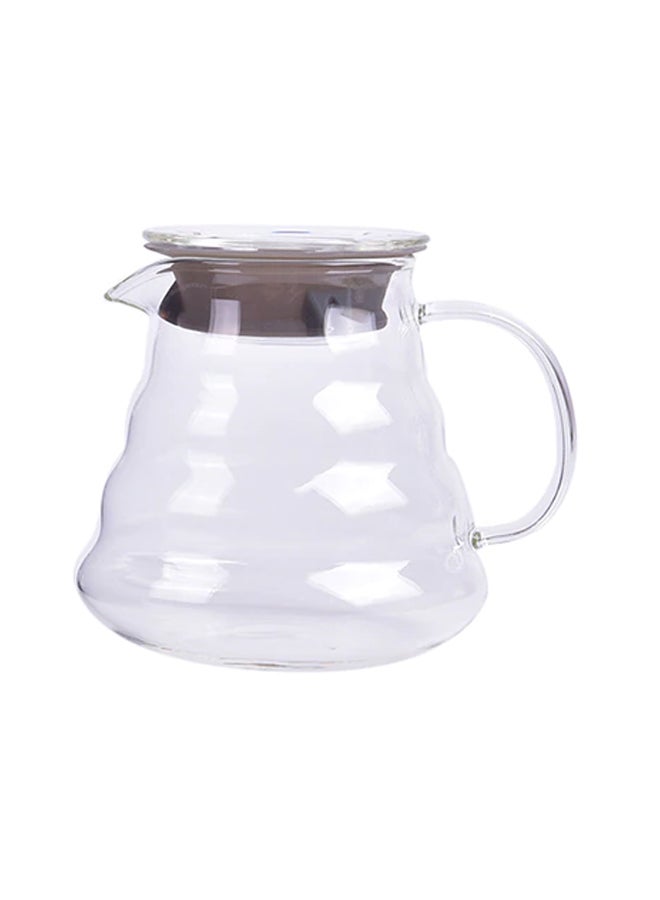 Beauenty Style Coffee Teapot Clear/Brown 12x15x7.5cm - Image 1