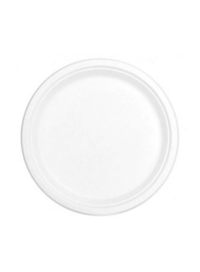 فالكون أطباق مستديرة بلون أبيض من 25 طبقاً أبيض 18سم - Image 5