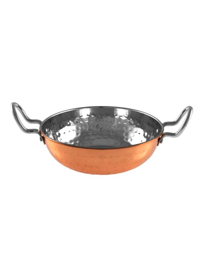 Home Box Copper Shine Kadhai Copper 14.5cm 
