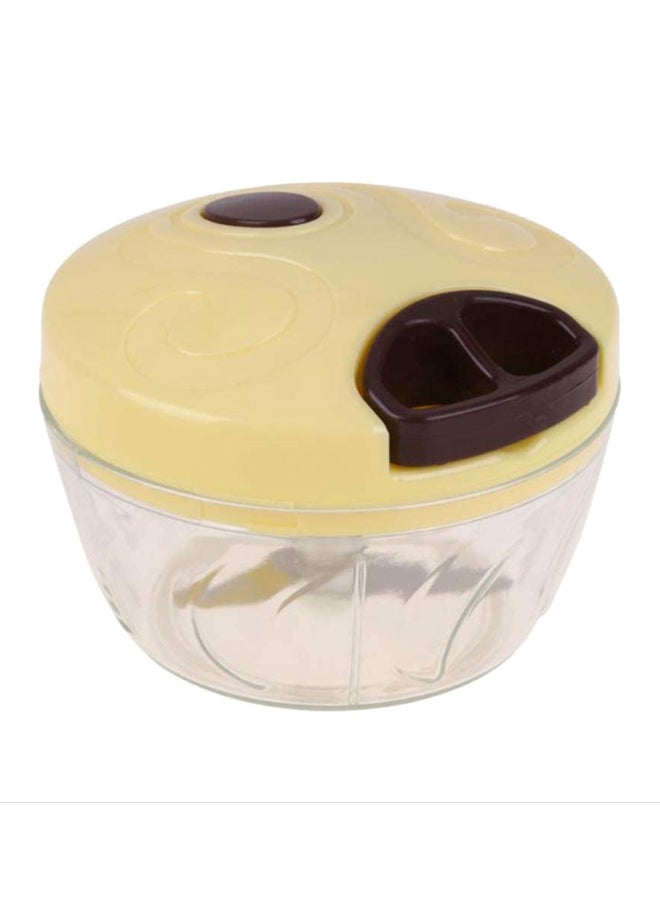 CYTHERIA Multifunction Food Chopper Beige/Brown 12.5x8.5x8cm  - Image 1