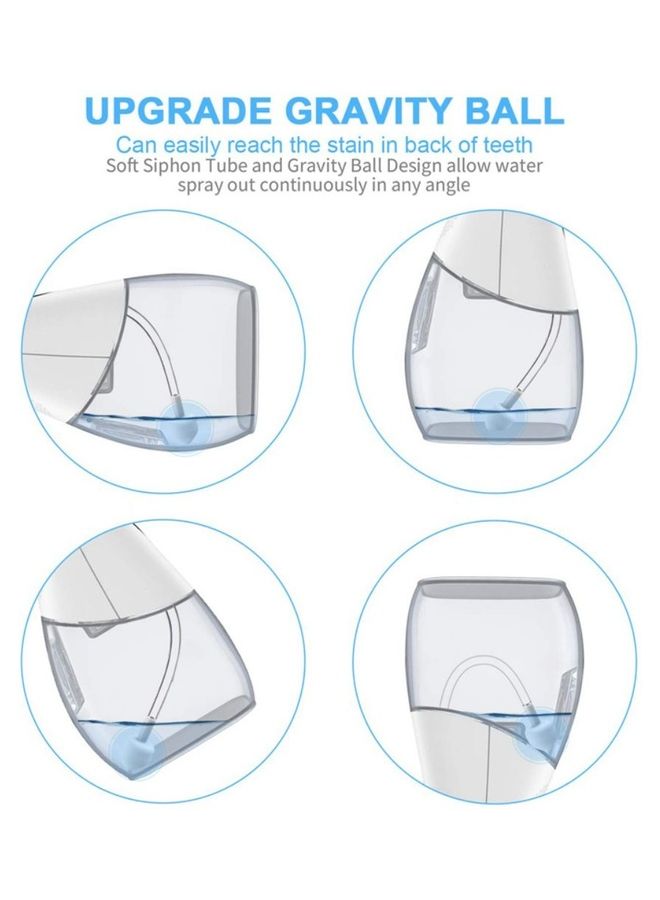 إيزي سو جهاز كهربائي مضاد للماء لتنظيف الأسنان بالماء أبيض - Image 5